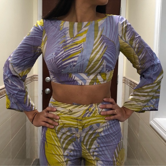 🎀Germaine & Jane Vintage French Silk Set — Made in France (likely 1960s–70s) - Picture 9 of 13